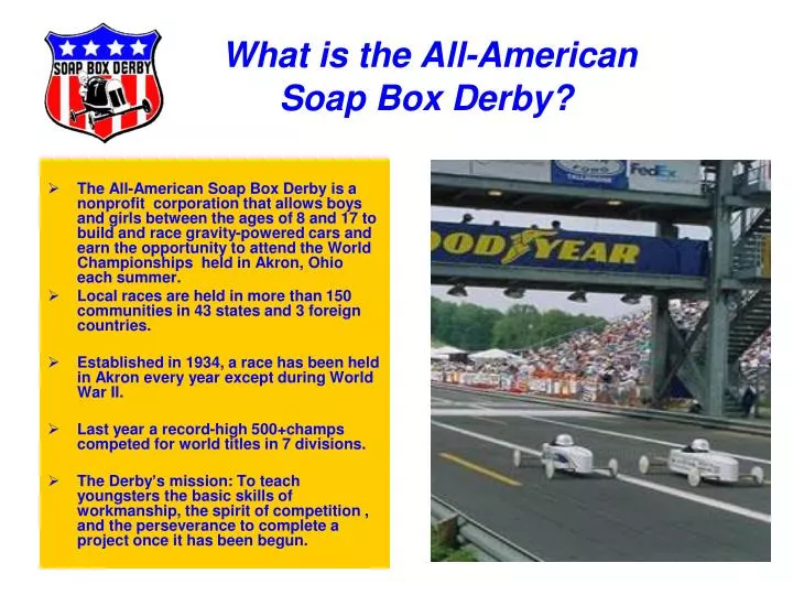 what is the all american soap box derby