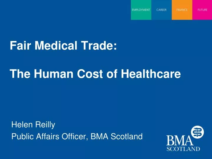 fair medical trade the human cost of healthcare