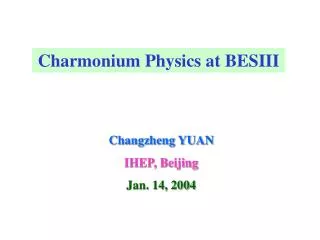 Charmonium Physics at BESIII