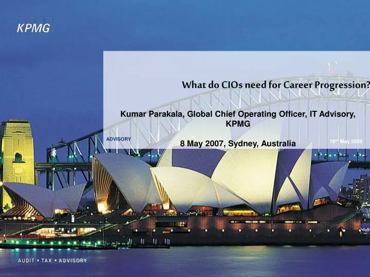 what do cios need for career progression
