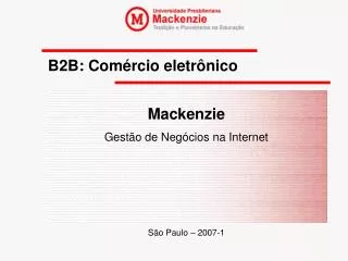 B2B: Comércio eletrônico