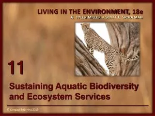 Sustaining Aquatic Biodiversity and Ecosystem Services