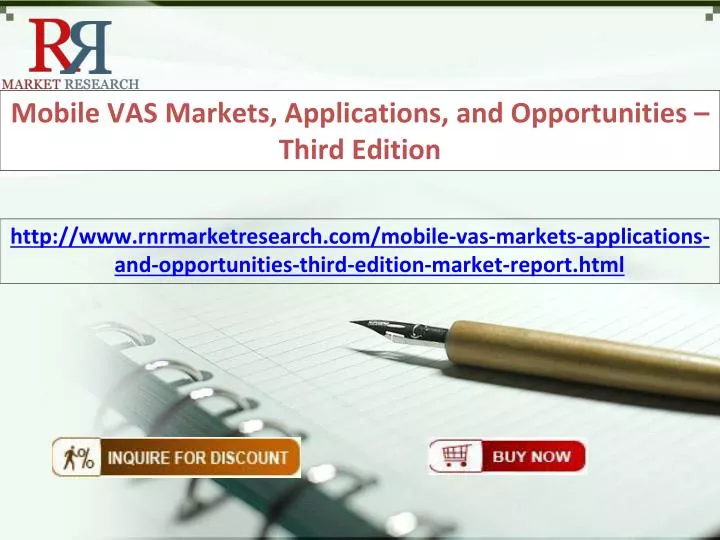 mobile vas markets applications and opportunities third edition