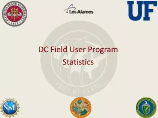 DC Field User Program Statistics