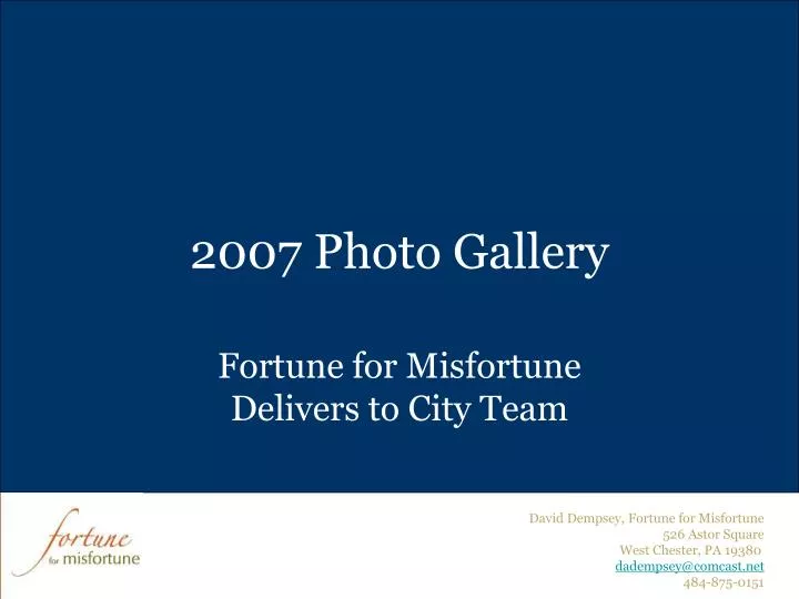 2007 photo gallery