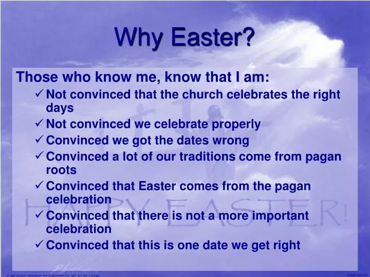 why easter