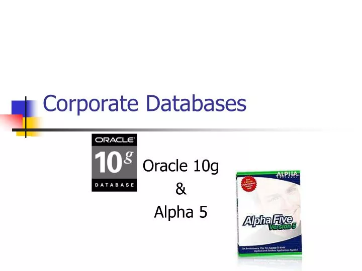 corporate databases