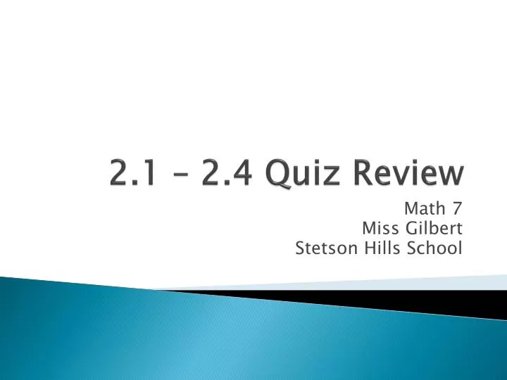 2 1 2 4 quiz review