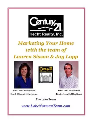 Marketing Your Home with the team of Lauren Sisson &amp; Jay Lopp