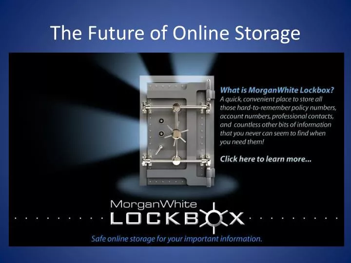 the future of online storage