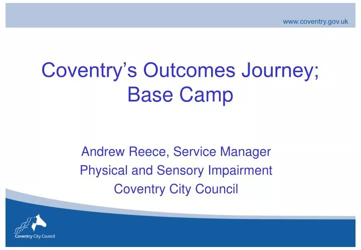 coventry s outcomes journey base camp