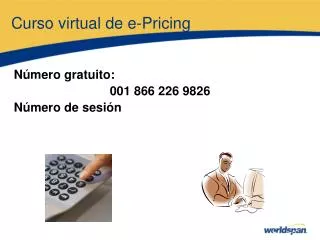 Curso virtual de e-Pricing