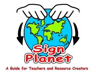 A Guide for Teachers and Resource Creators