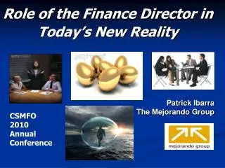 Role of the Finance Director in Today’s New Reality
