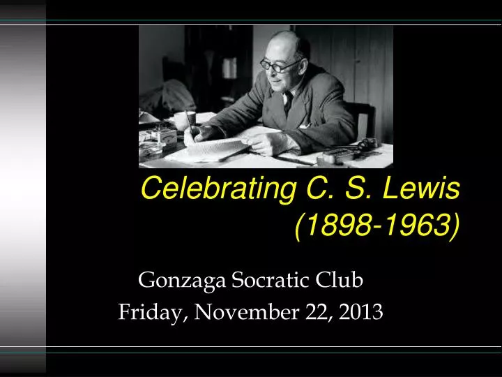 celebrating c s lewis 1898 1963