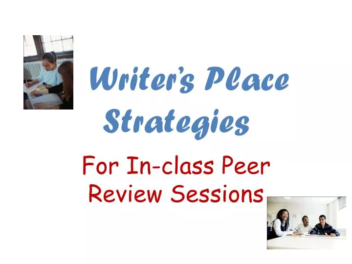 writer s place strategies