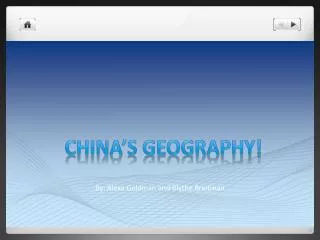 China’s Geography!