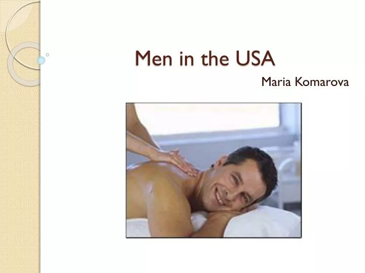 men in the usa