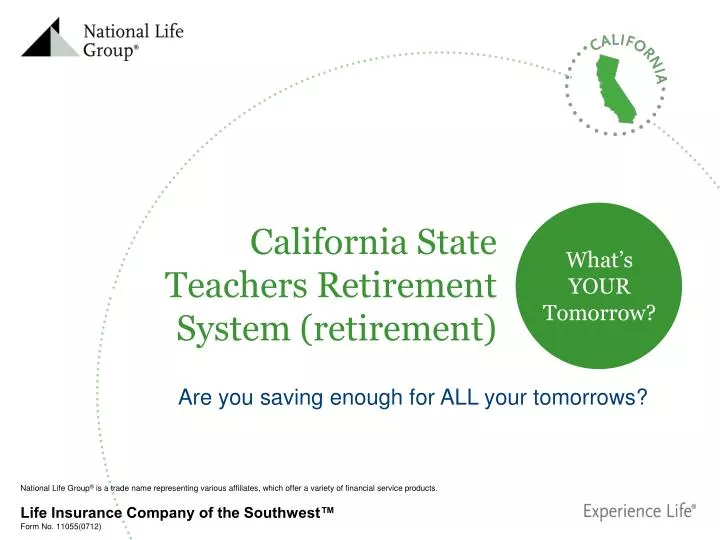 california state teachers retirement system retirement
