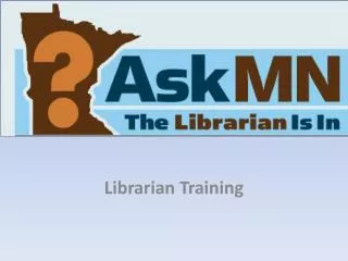 Librarian Training