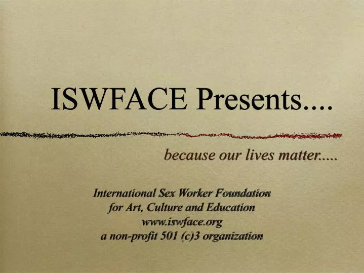 iswface presents