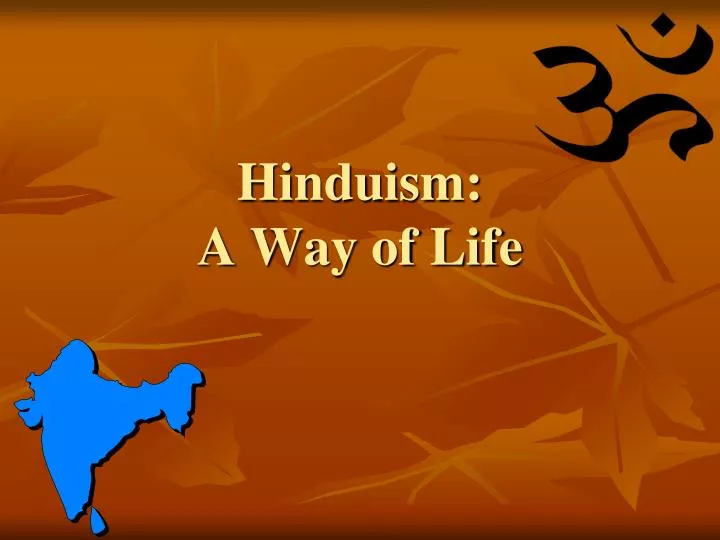 hinduism a way of life