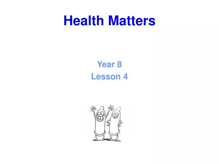 health matters