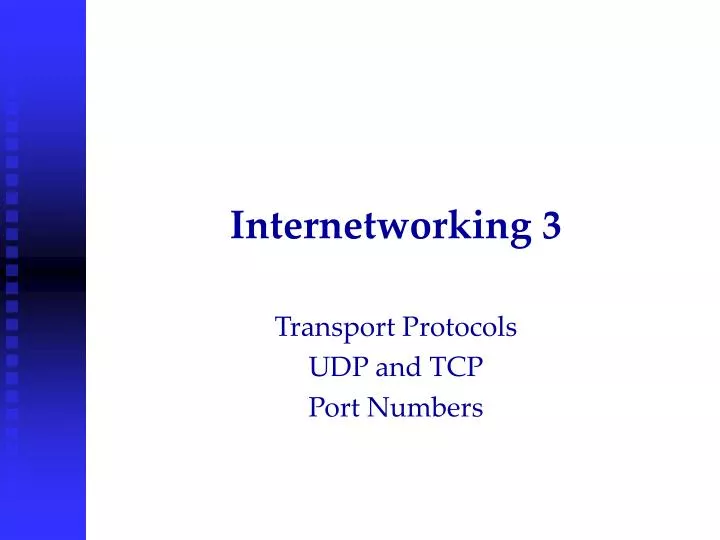 internetworking 3