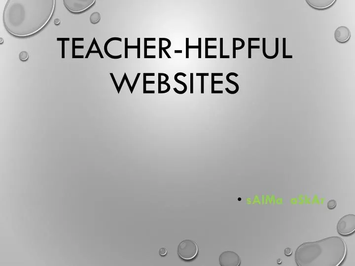 teacher helpful websites