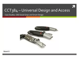 CCT384 – Universal Design and Access