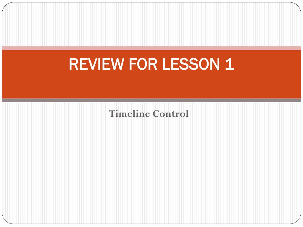 PPT - REVIEW FOR LESSON 1 PowerPoint Presentation, free download - ID ...