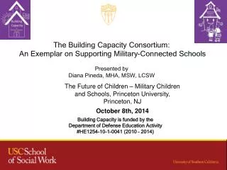 The Building Capacity Consortium: An Exemplar on Supporting Military-Connected Schools