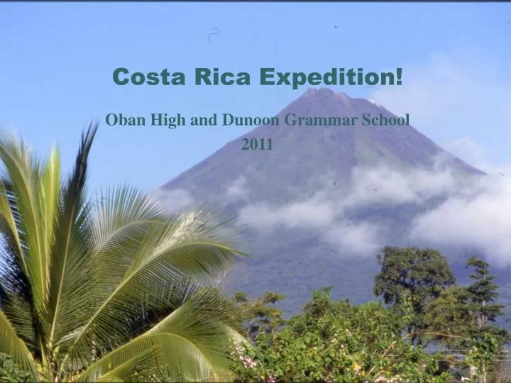 costa rica expedition