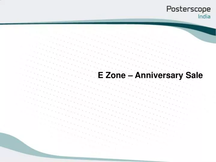 e zone anniversary sale