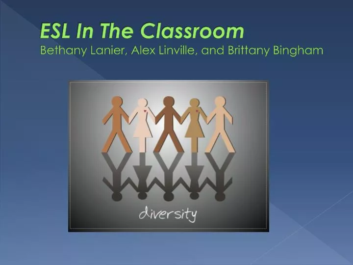 esl in the classroom bethany lanier alex linville and brittany bingham