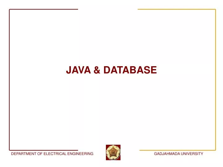 java database