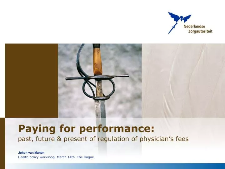 paying for performance