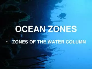 OCEAN ZONES