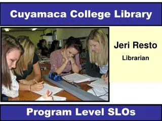 Cuyamaca College Library