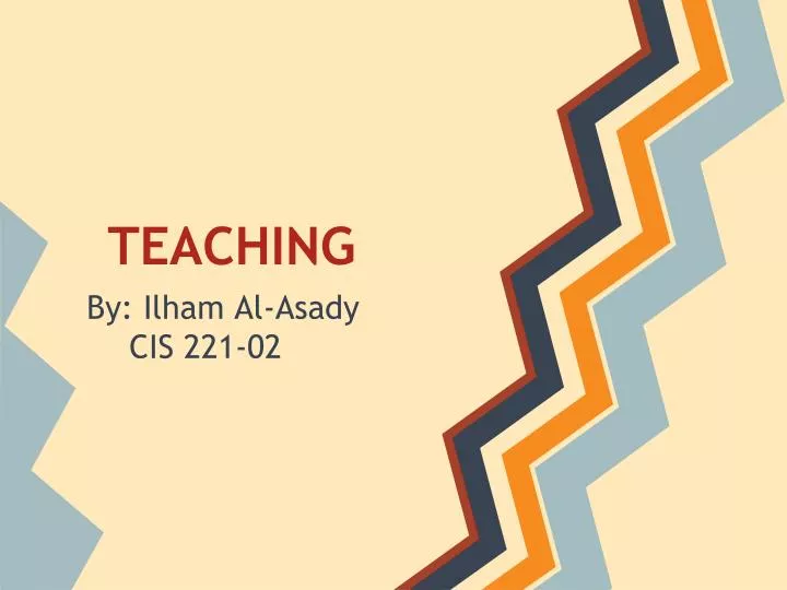 teaching