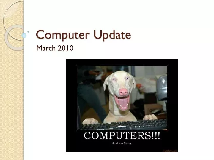 computer update