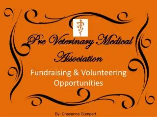 Pre Veterinary Medical Association