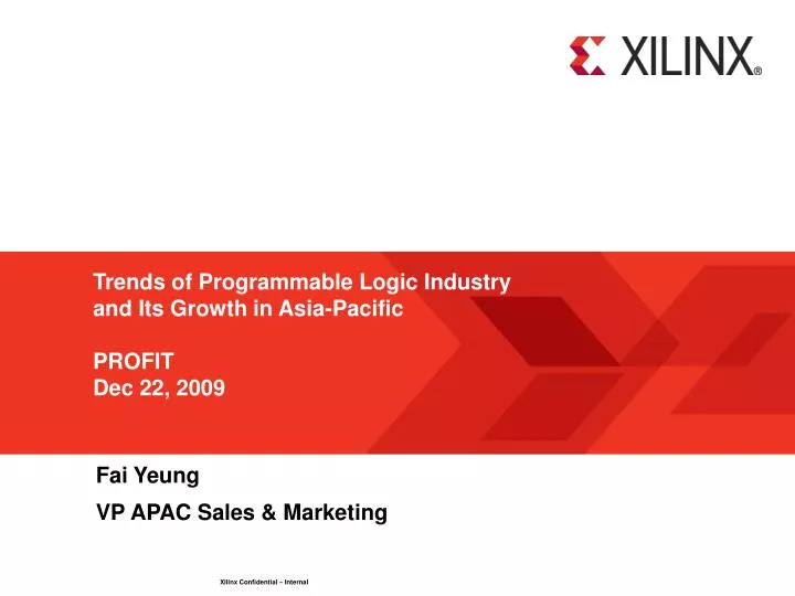 trends of programmable logic industry and its growth in asia pacific profit dec 22 2009