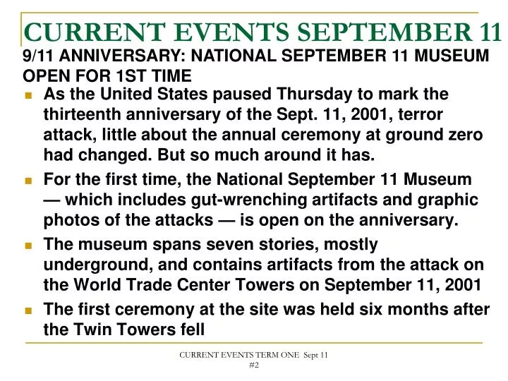 current events september 11