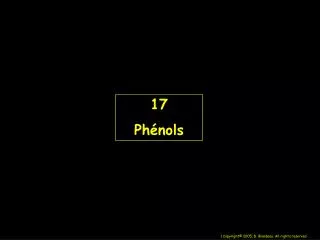17 Phénols