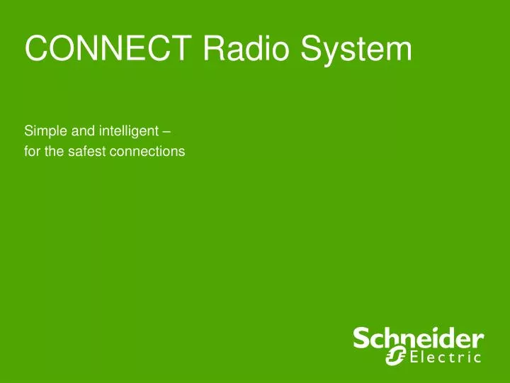 connect radio system