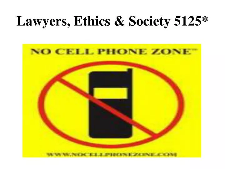 lawyers ethics society 5125