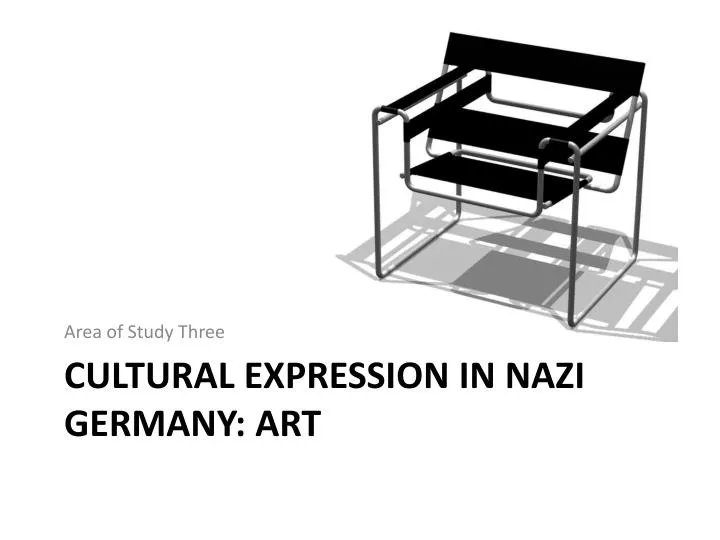 cultural expression in nazi germany art