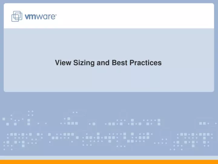 view sizing and best practices