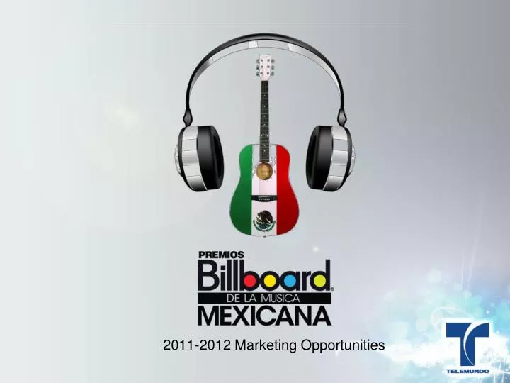 2011 2012 marketing opportunities